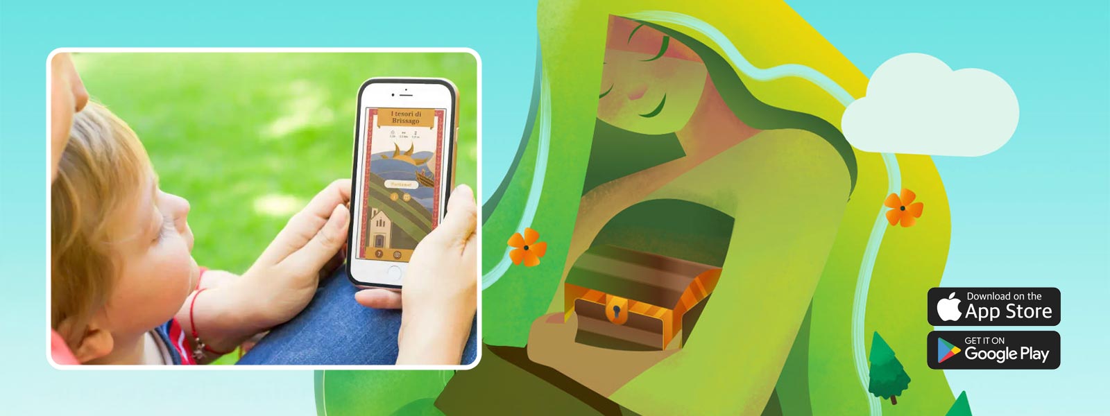 Ausflüge und Natur Abdeckungs-App